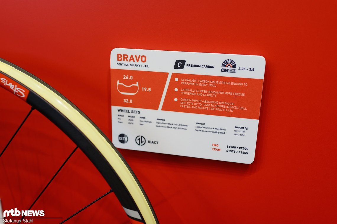 Bravo Trail Laufradsatz Bravo Trail Laufradsatz