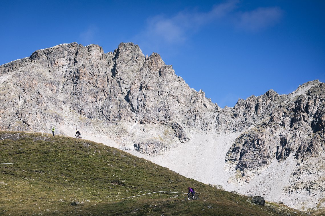 Allein schon wegen der Bergkulisse lohnt sich ein Abstecher ins Engadin Allein schon wegen der Bergkulisse lohnt sich ein Abstecher ins Engadin
