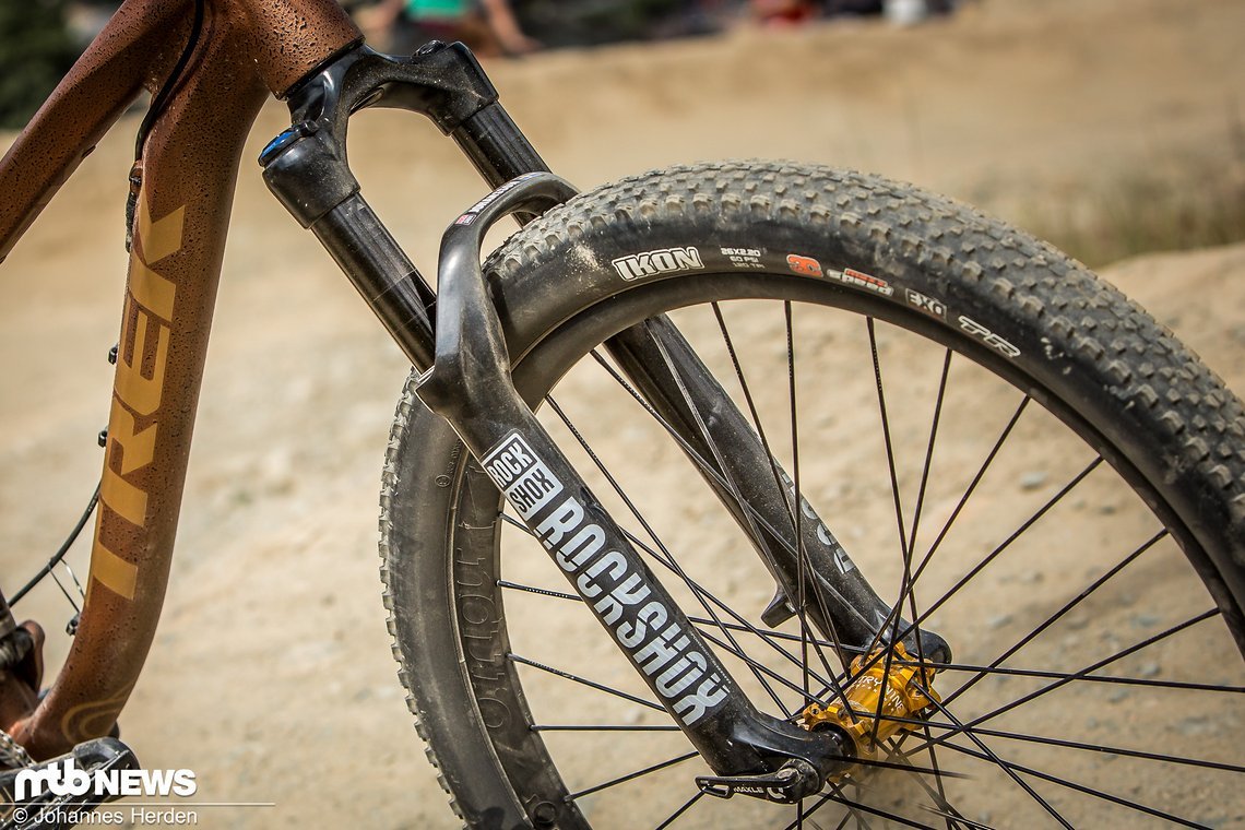 Eine RockShox Pike DJ soll für Komfort sorgen Eine RockShox Pike DJ soll für Komfort sorgen