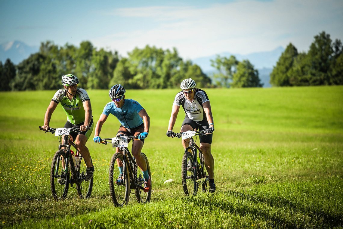 Der Südschwarzwälder war allerdings oft schneller als viele Teamfahrer, die sich verwundert umblickten. Der Südschwarzwälder war allerdings oft schneller als viele Teamfahrer, die sich verwundert umblickten.