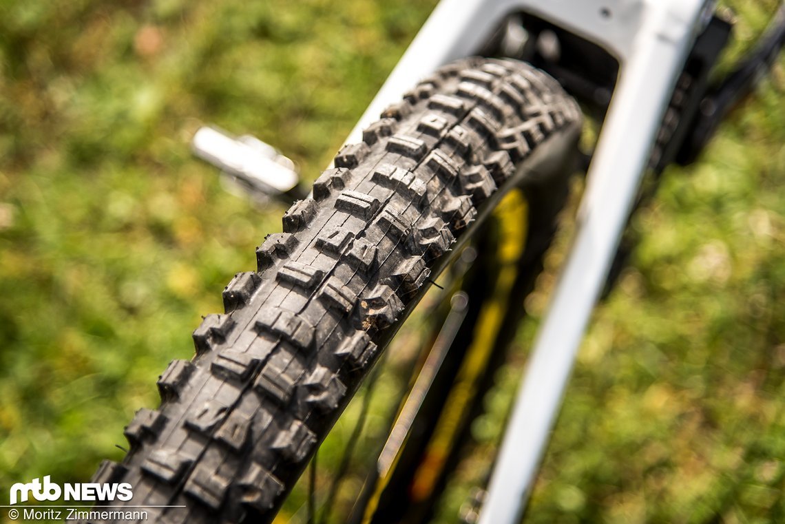 Für den nötigen Grip sorgen die Minion-Klassiker aus dem Hause Maxxis Für den nötigen Grip sorgen die Minion-Klassiker aus dem Hause Maxxis