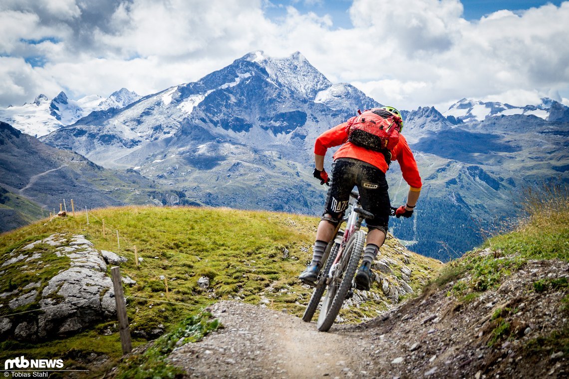 Genau so habe ich mir das vorgestellt: Hochalpines Panorama im Engadin kombiniert mit großem Spaß auf den Trails Genau so habe ich mir das vorgestellt: Hochalpines Panorama im Engadin kombiniert mit großem Spaß auf den Trails